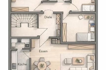 Wohnung Neuhof - 4 Zimmer, 100 m&sup2;, 850&euro; | Angebot:26023562