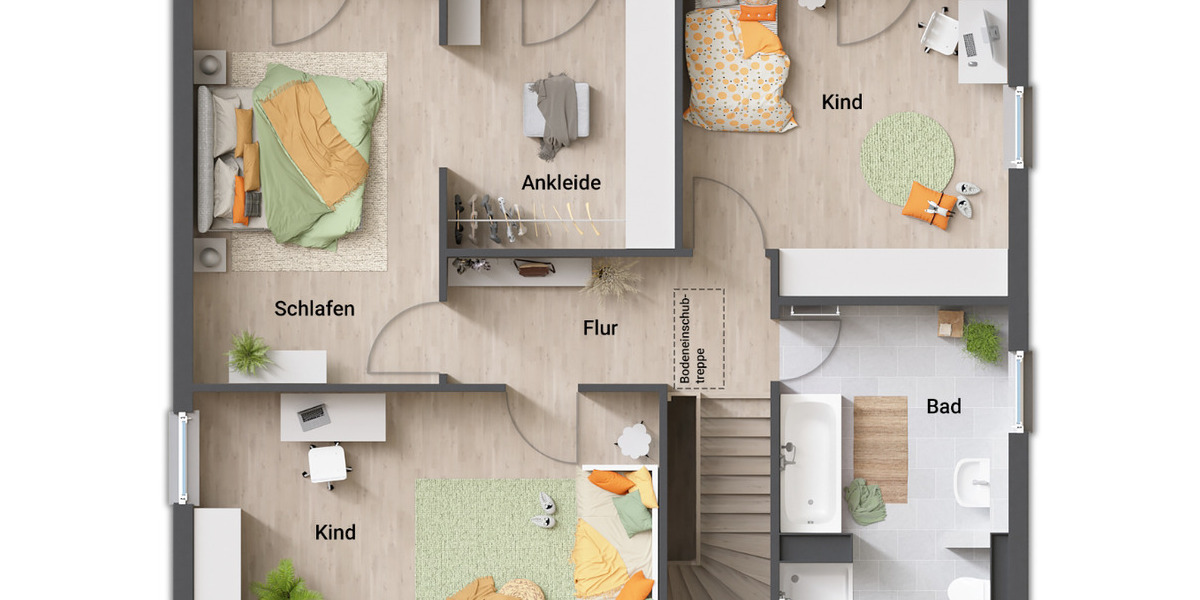 Einfamilienhaus Eiterfeld Leimbach - 5 Zimmer, 157 m&sup2;, 317.750&euro; | Angebot:25800272