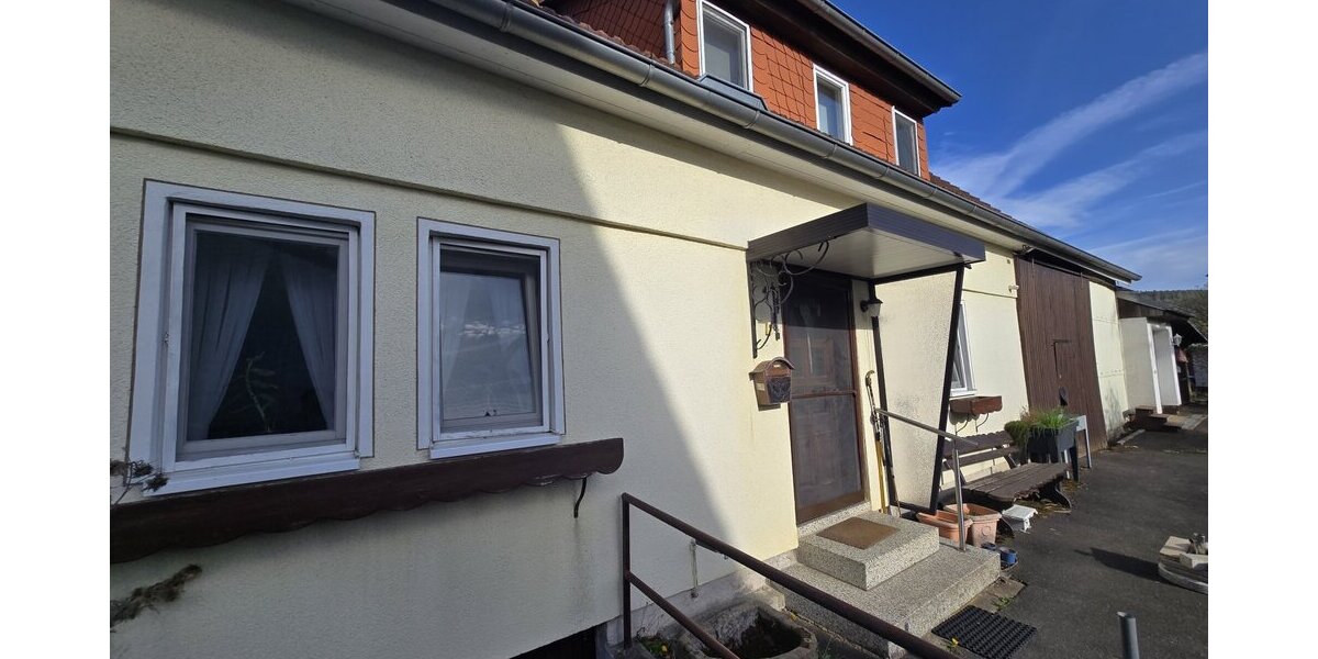 Kalbach-OT, EFH + Scheune - Einfamilienhaus Kalbach Uttrichshausen | Angebot:26093481