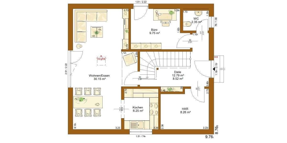 Einfamilienhaus Ebersburg Schmalnau - 5 Zimmer, 130 m&sup2;, 454.800&euro; | Angebot:25774992