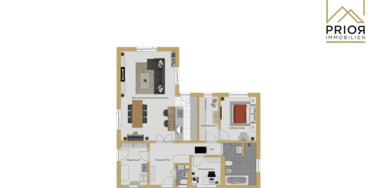 Einfamilienhaus Niederaula - 3 Zimmer, 130 m&sup2;, 369.000&euro; | Angebot:25983127