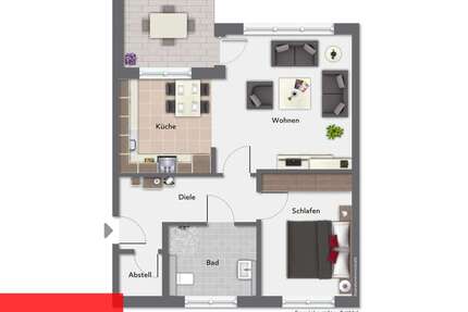 Wohnung Schlitz - 2 Zimmer, 63 m&sup2;, 225.000&euro; | Angebot:21671470