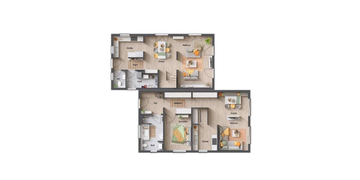 Einfamilienhaus Niederaula - 4 Zimmer, 132 m&sup2;, 252.050&euro; | Angebot:25737884