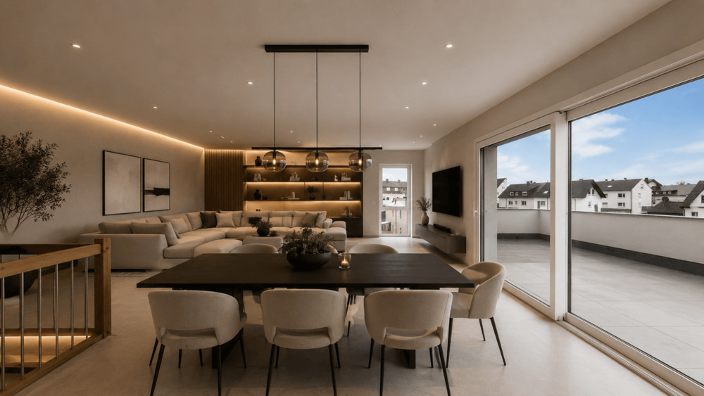 Etagenwohnung Petersberg - 4 Zimmer, 160 m&sup2;, 706.138&euro; | Angebot:26758501