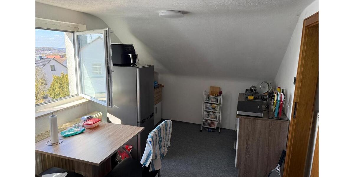 Dachgeschoßwohnung Fulda Kohlhaus - 2 Zimmer, 60 m&sup2;, 750&euro; | Angebot:26312765