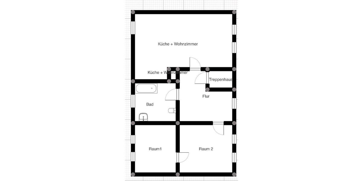 Etagenwohnung Hünfeld - 3 Zimmer, 635&euro; | Angebot:23263257