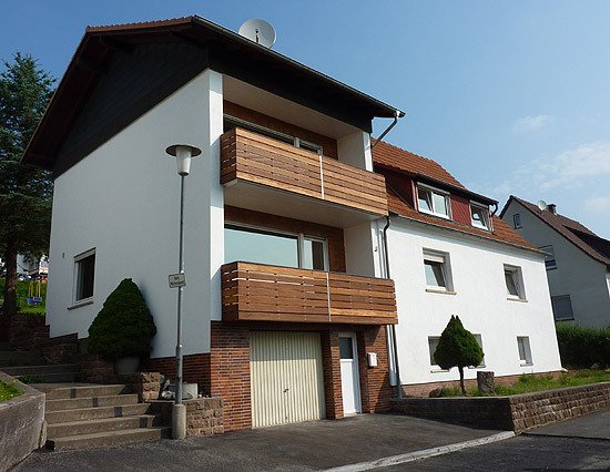 Niederaula, 4 ZKB, DG,110m² + Balkon+Garten - Dachgeschoßwohnung Niederaula Mengshausen | Angebot:23815966