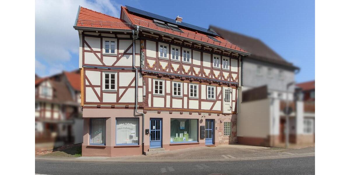 Dachgeschoßwohnung Schlitz - 2 Zimmer, 44 m&sup2;, 500&euro; | Angebot:26366726