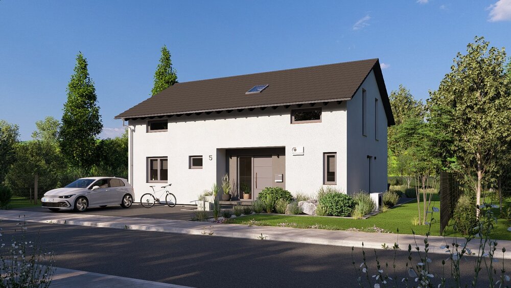 Attraktives projektiertes Einfamilienhaus in Herbstein mit flexiblem Ausbaukonzept - Einfamilienhaus Herbstein | Angebot:27349103
