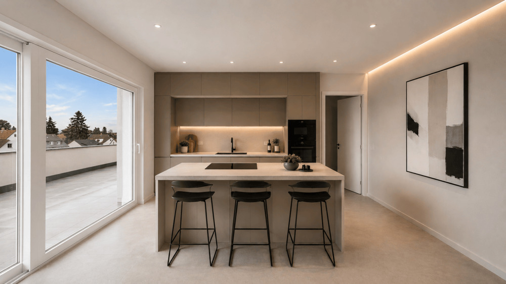 Etagenwohnung Petersberg - 4 Zimmer, 160 m&sup2;, 706.138&euro; | Angebot:26758501