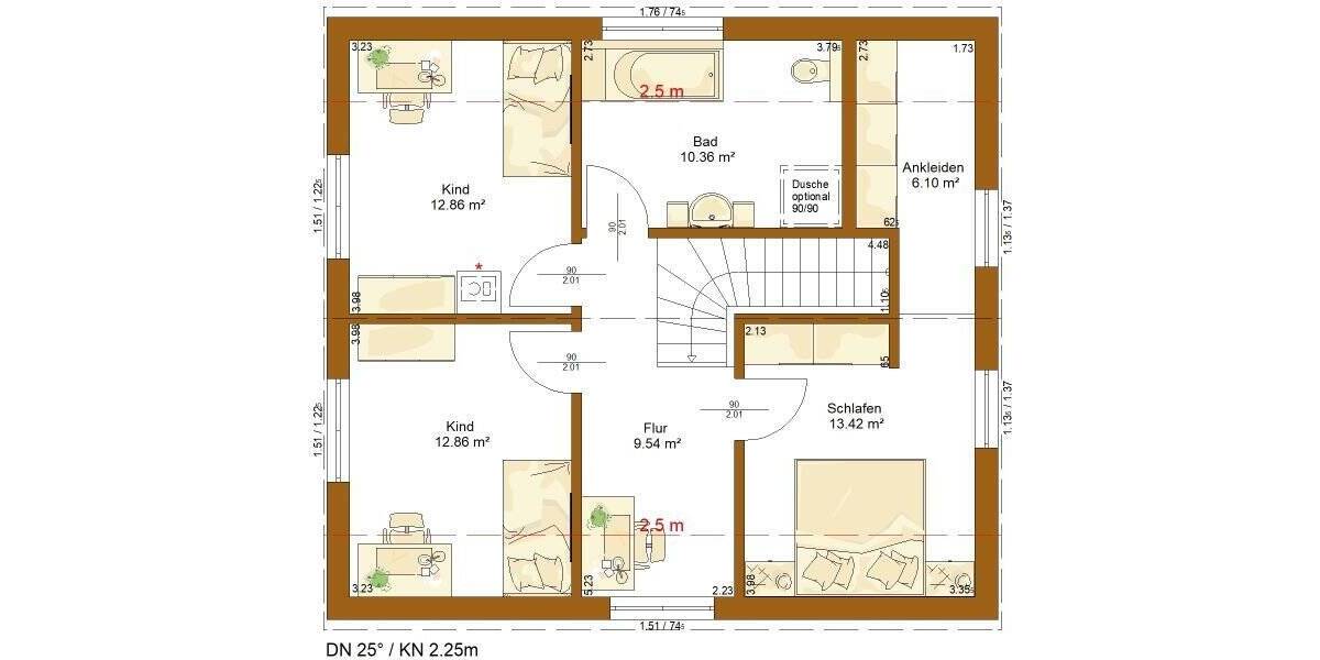 Einfamilienhaus Ebersburg Schmalnau - 5 Zimmer, 130 m&sup2;, 454.800&euro; | Angebot:25774992