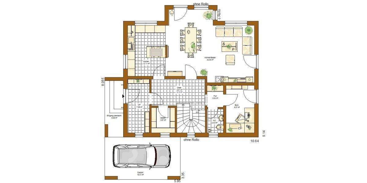 Einfamilienhaus Schlitz Hutzdorf - 5 Zimmer, 153 m&sup2;, 446.200&euro; | Angebot:26816470