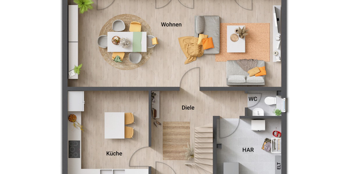 Einfamilienhaus Breitenbach am Herzberg - 5 Zimmer, 134 m&sup2;, 262.190&euro; | Angebot:8803087