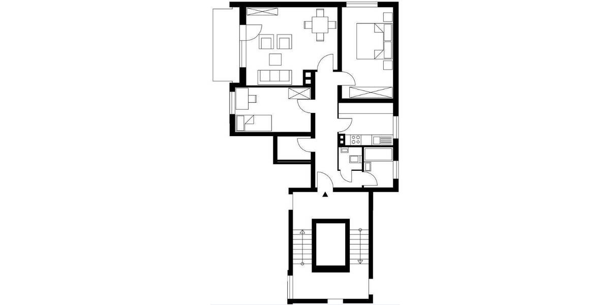 Etagenwohnung Fulda Aschenberg - 3 Zimmer, 71 m&sup2;, 464&euro; | Angebot:26160471