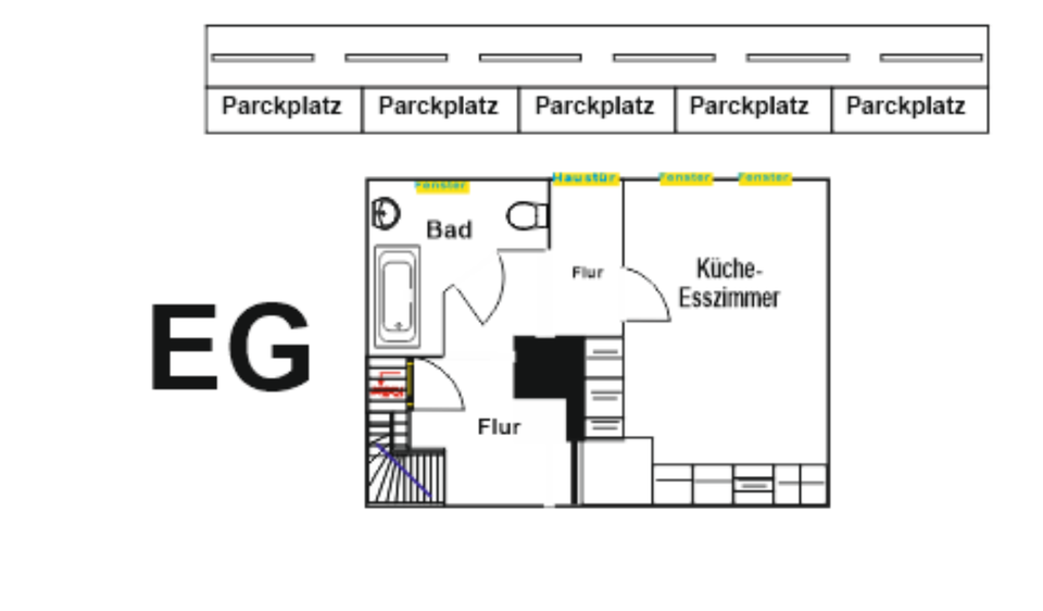 Reihenhaus Lauterbach (Hessen) - 5 Zimmer, 133 m&sup2;, 750&euro; | Angebot:25830242