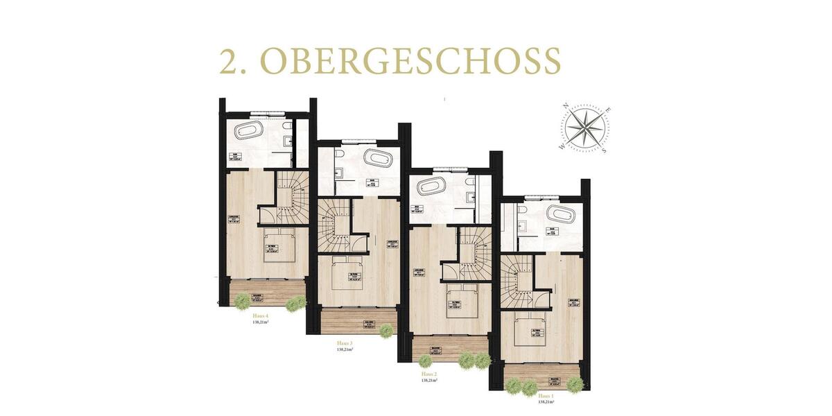 Reihenhaus Eichenzell - 5 Zimmer, 135 m&sup2;, 425.000&euro; | Angebot:26770392