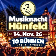 Musiknacht Hünfeld 14.11.2026 Musiknacht Hünfeld