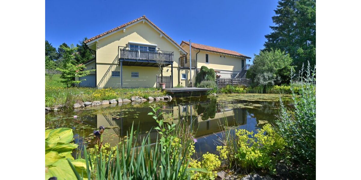 Provisionsfrei* Wohnen wie im Urlaub - Traumhaus im Biosphärenreservat Rhön - Einfamilienhaus Poppenhausen | Angebot:25634647
