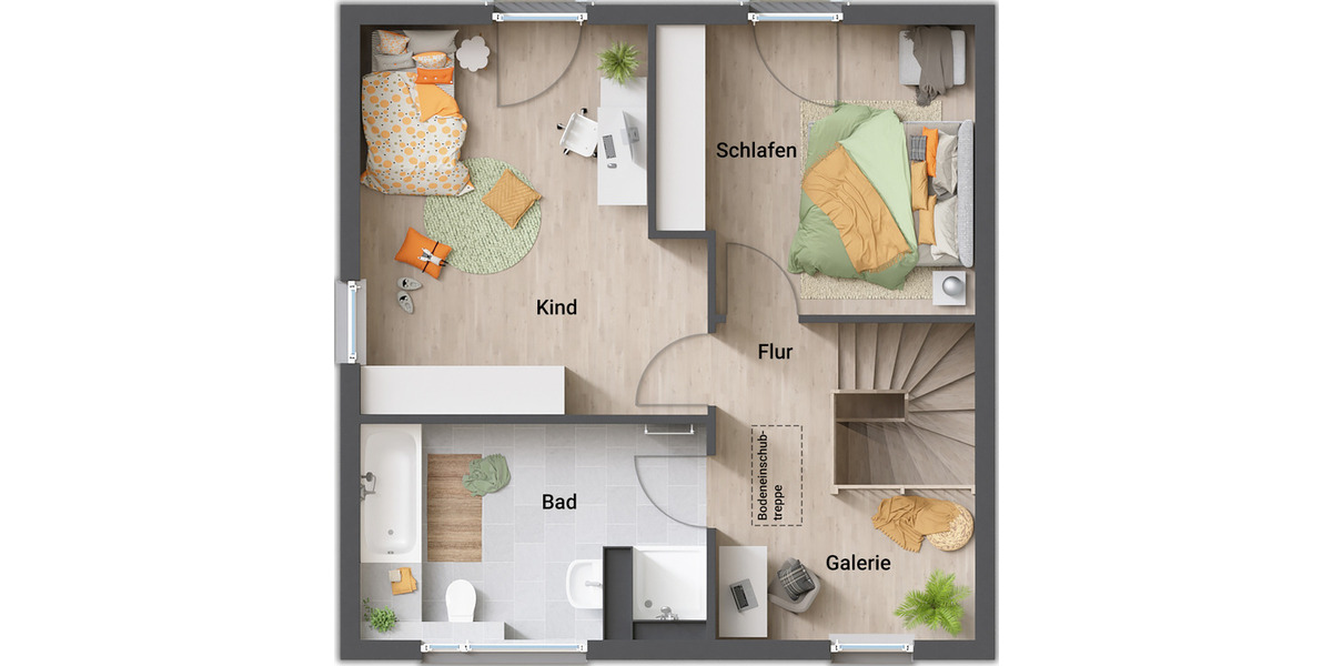 Einfamilienhaus Niederaula - 3 Zimmer, 106 m&sup2;, 238.200&euro; | Angebot:25737833