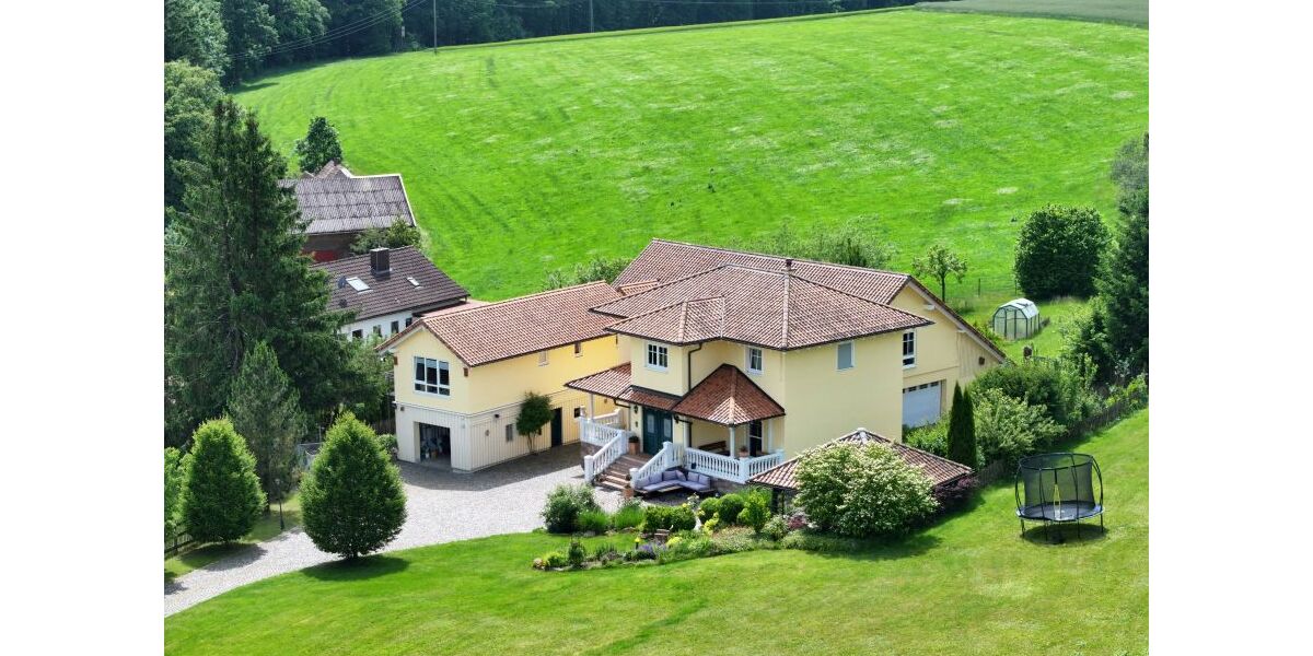 Provisionsfrei* Wohnen wie im Urlaub - Traumhaus im Biosphärenreservat Rhön - Einfamilienhaus Poppenhausen | Angebot:25634647