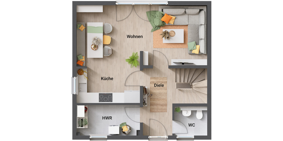 Einfamilienhaus Niederaula - 3 Zimmer, 106 m&sup2;, 238.200&euro; | Angebot:25737833