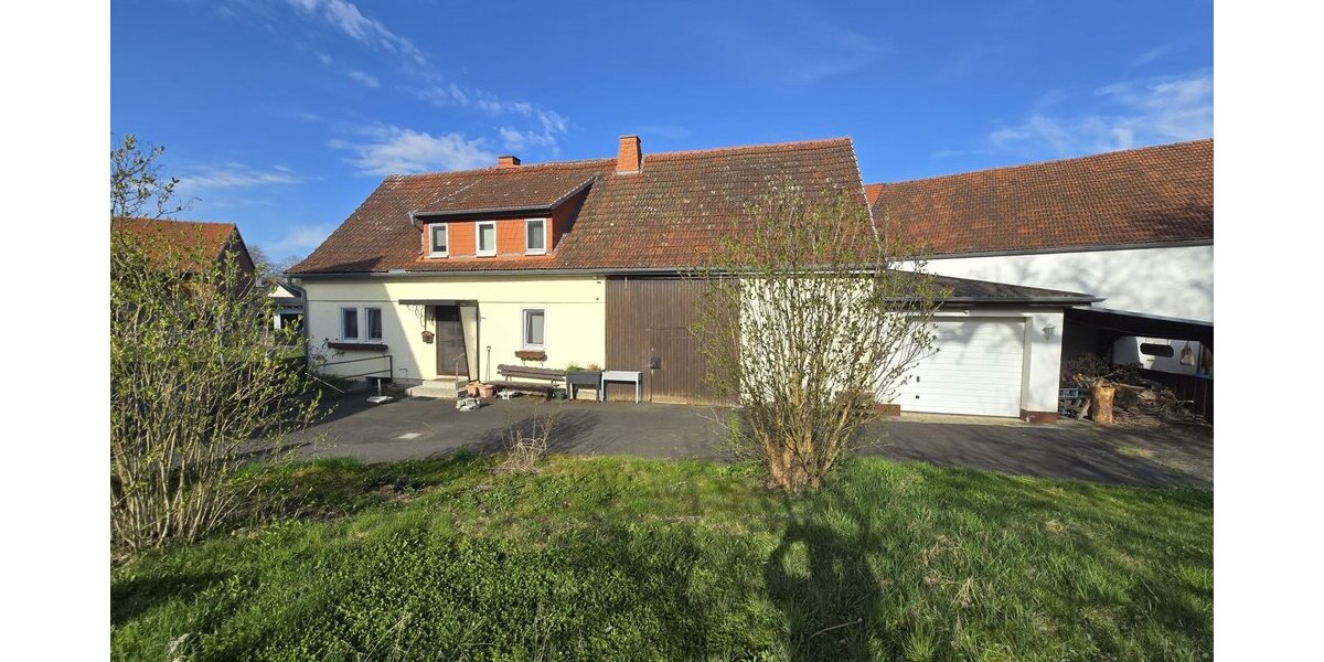 Kalbach-OT, EFH + Scheune - Einfamilienhaus Kalbach Uttrichshausen | Angebot:26093481