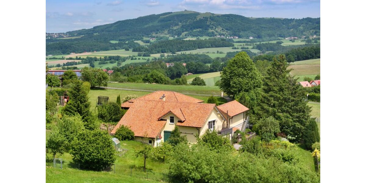 Provisionsfrei* Wohnen wie im Urlaub - Traumhaus im Biosphärenreservat Rhön - Einfamilienhaus Poppenhausen | Angebot:25634647