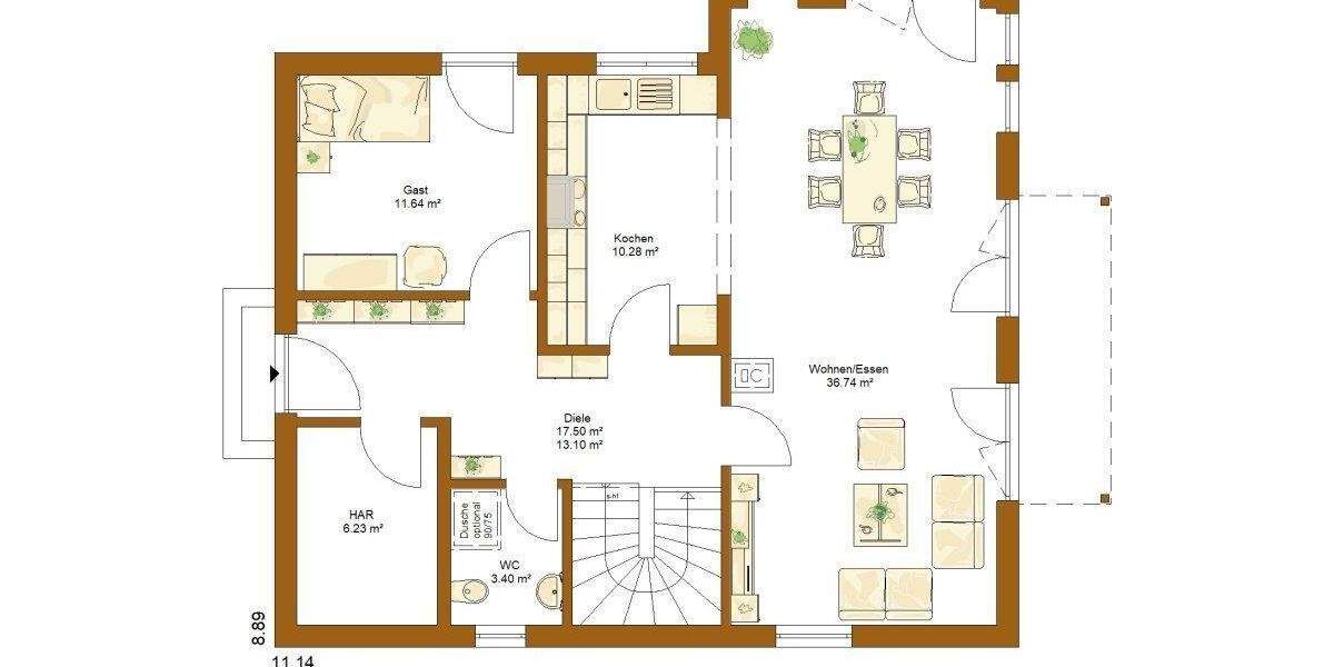 Einfamilienhaus Schlitz Hutzdorf - 5 Zimmer, 152 m&sup2;, 459.900&euro; | Angebot:25819385