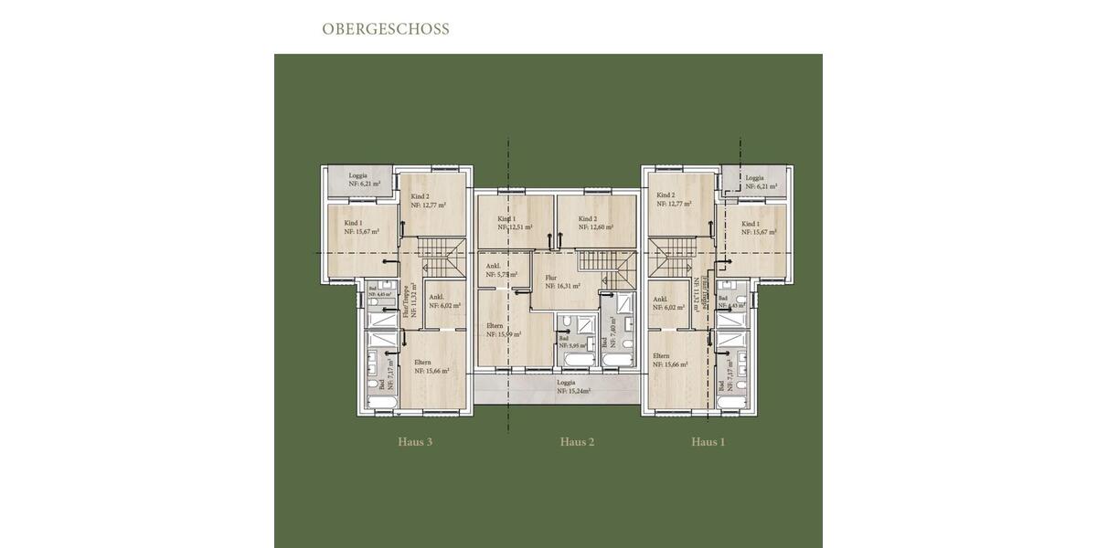 Reihenhaus Eichenzell - 5 Zimmer, 154 m&sup2;, 499.000&euro; | Angebot:25800989