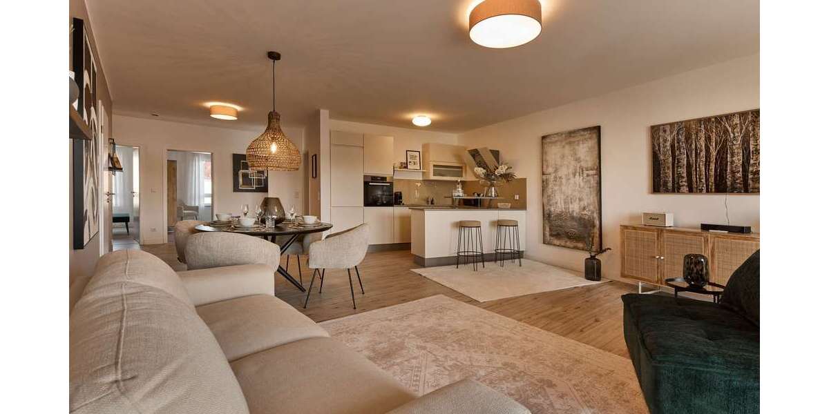 Etagenwohnung Petersberg - 3 Zimmer, 92 m&sup2;, 389.000&euro; | Angebot:25399973