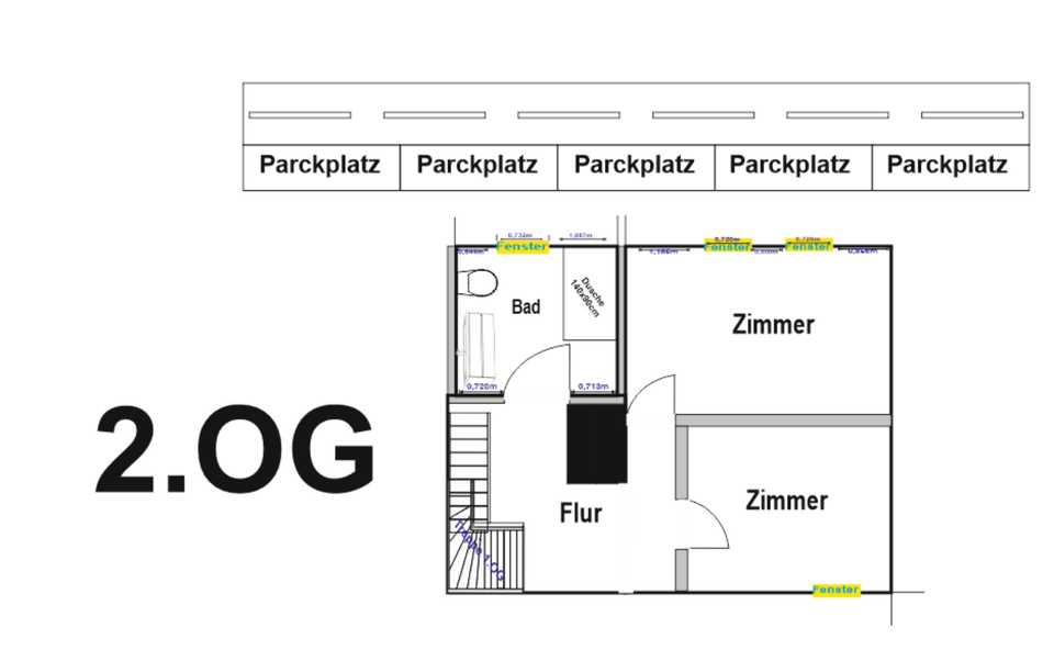 Reihenhaus Lauterbach (Hessen) - 5 Zimmer, 133 m&sup2;, 750&euro; | Angebot:25830242