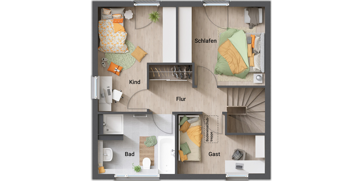 Einfamilienhaus Niederaula - 3 Zimmer, 106 m&sup2;, 238.200&euro; | Angebot:25737833