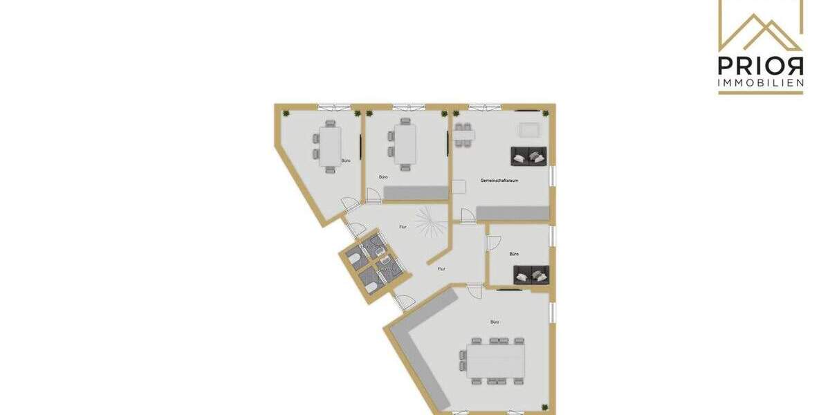 Gewerbeobjekt Fulda Innenstadt - 1 Zimmer, 285 m&sup2;, 3.090&euro; | Angebot:25769380