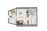 Dachgeschoßwohnung Schlitz - 2 Zimmer, 44 m&sup2;, 500&euro; | Angebot:26366726