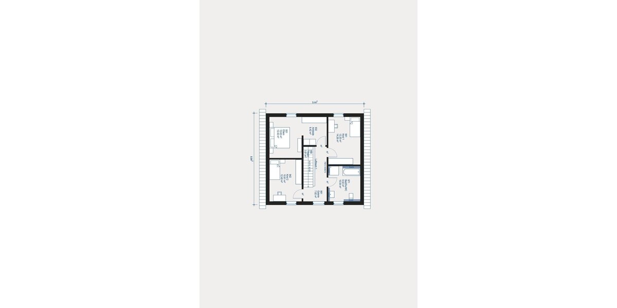 Pure Home 1: 136,07 m² - Raum für Alltag und Rückzug - Einfamilienhaus Künzell-Pilgerzell | Angebot:27331856