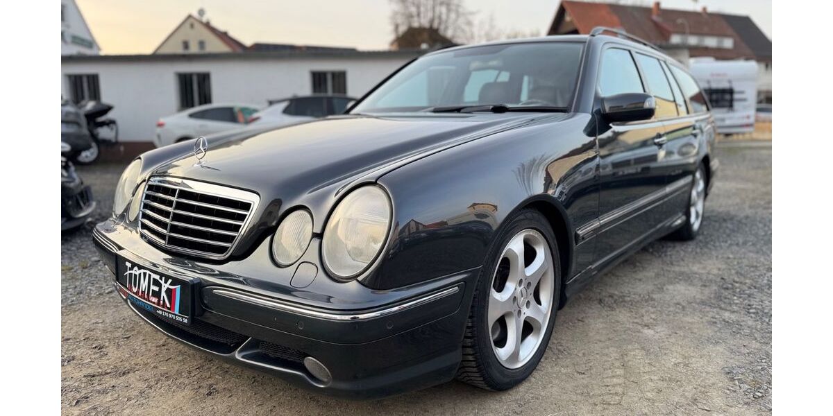 Mercedes-Benz E 55 AMG 284.000 km 9.999 &euro; Grebenau - Schwarz 36323