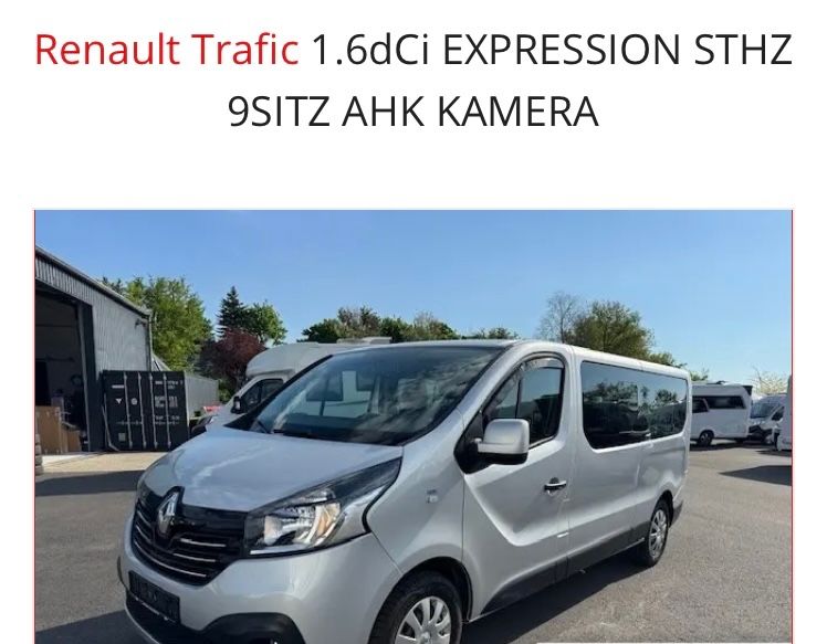 Renault Trafic 84.000 km 19.250 &euro; Birx 98634