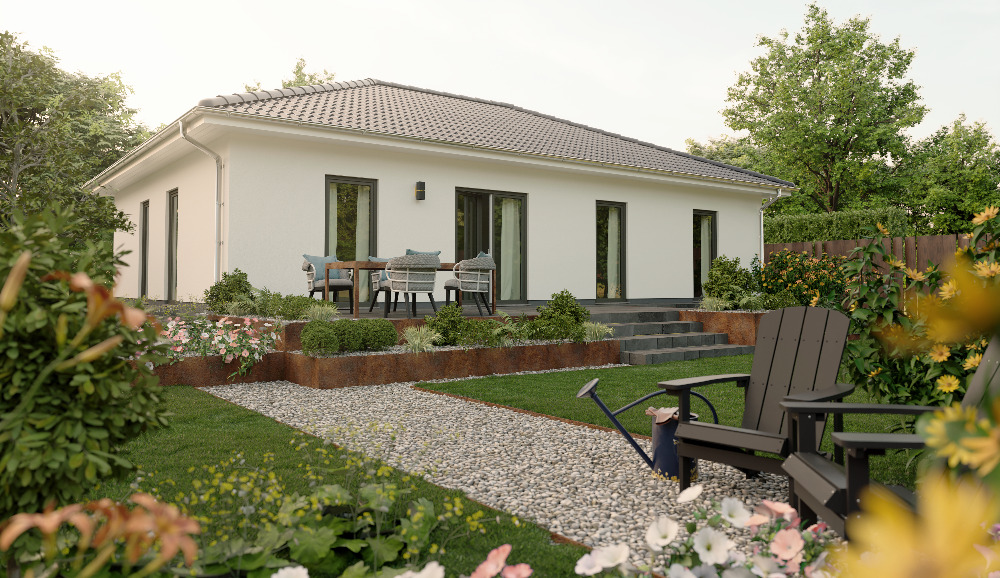 Bungalow Eiterfeld Leimbach - 5 Zimmer, 108 m&sup2;, 264.890&euro; | Angebot:25691733