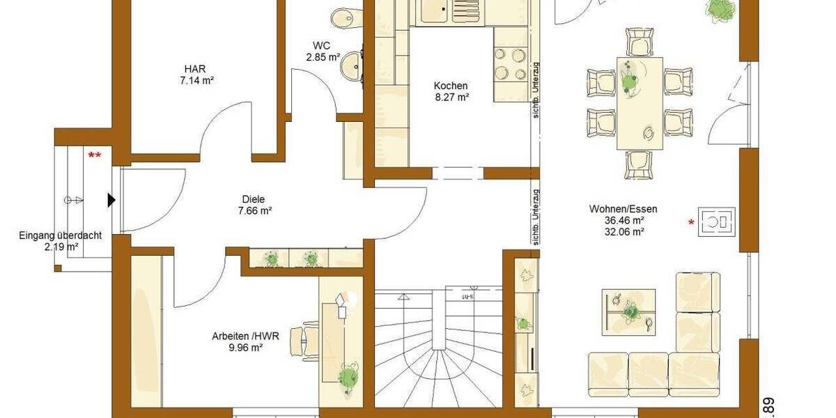 Einfamilienhaus Rasdorf - 5 Zimmer, 139 m&sup2;, 447.700&euro; | Angebot:26066167