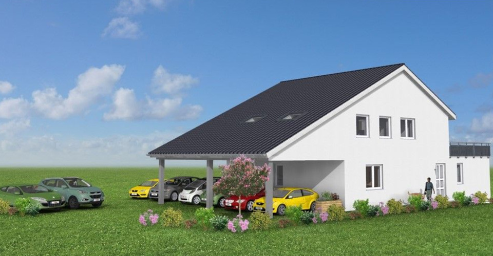 Erdgeschoßwohnung Künzell - 2 Zimmer, 58 m&sup2;, 267.100&euro; | Angebot:24309977