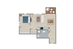 Etagenwohnung Fulda Haimbach - 2 Zimmer, 64 m&sup2;, 290.000&euro; | Angebot:25704162