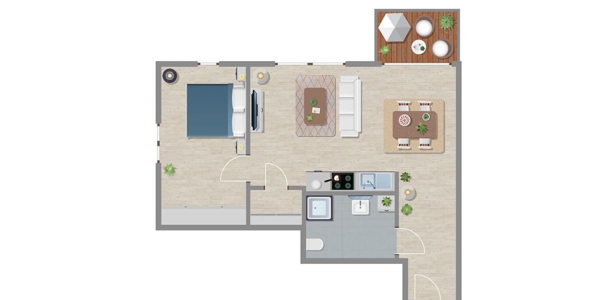 Etagenwohnung Fulda Haimbach - 2 Zimmer, 64 m&sup2;, 290.000&euro; | Angebot:25704162